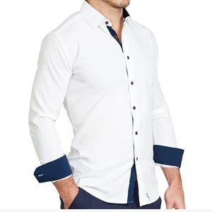 State and Liberty Athletic Dress Shirt